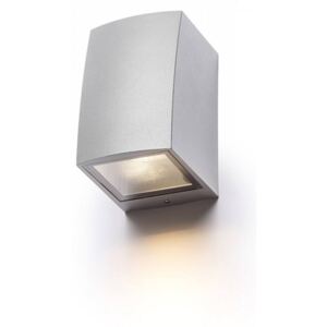 SELMA modern kültéri fali lámpa, ezüst