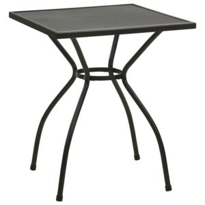 VidaXL acélhálós bisztróasztal 60 x 60 x 70 cm