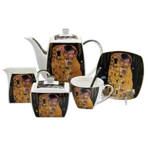Klimt komplett porcelán kávés / teáskészlet - 6 személyes