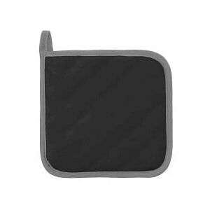 Abe fekete pamut konyhai edényfogó, 20 x 20 cm - Tiseco Home Studio
