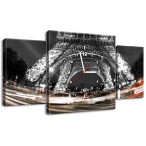 Gario Órás falikép Eiffel Tower 80x40cm HD nyomtatás