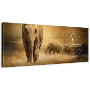 Gario Órás falikép Elefántok vándorlása Méretek (sz x m): 100 x 40 cm