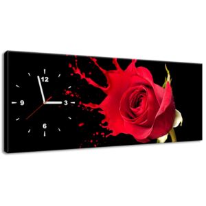 Gario Órás falikép Vörös rózsa löttyintés Méretek (sz x m): 60 x 40 cm
