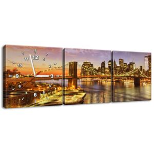 Gario Órás falikép New York-i táj 90x30cm HD nyomtatás