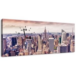 Gario Órás falikép New York-i felhőkarcolók Méretek (sz x m): 60 x 40 cm