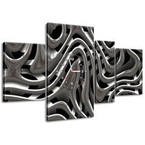 Gario Órás falikép Élő ezüst 120x70cm HD nyomtatás