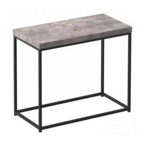 Kisasztal, fekete|beton, TENDER