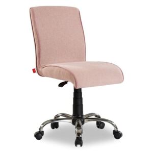 Soft Chair Pink halvány rózsaszín gurulós szék