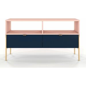TV asztal/szekrény Pollia (rózsaszín)