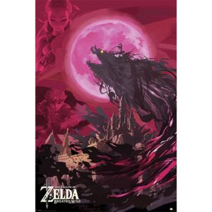 The Legend Of Zelda: Breath Of The Wild - Ganon Blood Moon Plakát, (61 x 91,5 cm)
