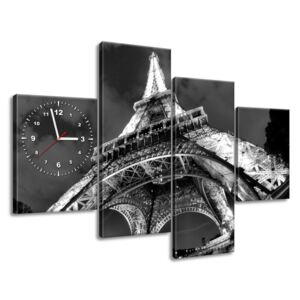 Gario Órás falikép Fennséges éjjeli Eiffel-torony 120x80cm