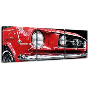 Gario Órás falikép Red Mustang - Y 90x30cm HD nyomtatás