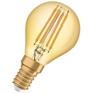 Osram Vintage 1906 Classic P 36 Gold 4,5W 2500K E14 filament kisgömb LED 2018/19