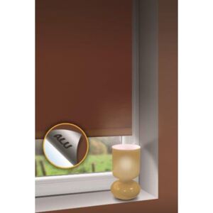 GARDINIA Hőszigetelő roló, csokibarna, ablakra: 130x150 cm