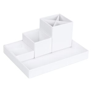Lena fehér 4 részes asztali írószertartó - Bigso Box of Sweden
