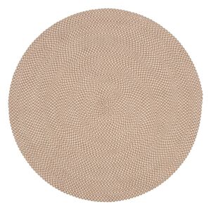 Rodhe bézs szőnyeg újrahasznosított műanyagból, ø 150 cm - La Forma