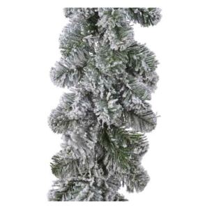 Karácsonyi girland, havas - Imperial - 270 x 25 cm