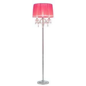 [lux.pro]® Állólámpa Romantic nappali megvilágítás design lámpa 165 x ø 45 cm pink