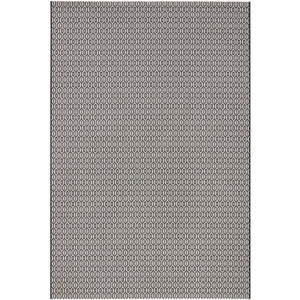Meadow fekete-fehér kültéri szőnyeg, 140 x 200 cm - Bougari