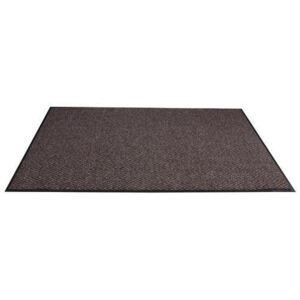 Beltéri lábtörlő szőnyeg lejtős éllel, 180 x 120 cm, barna