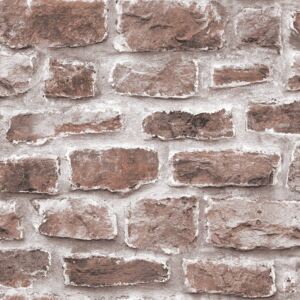 Buvu Vinyl tapéta szürke-barna kőfal