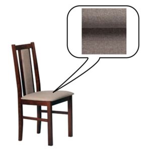 Jídelní židle BOS 14, 94x43x40 cm, ořech/látka 5