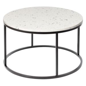 Cosmos dohányzóasztal kő asztallappal, ø 85 cm - RGE