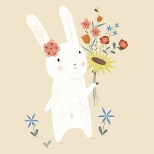 Ábra Flowers - Rabbit, The Artcircle
