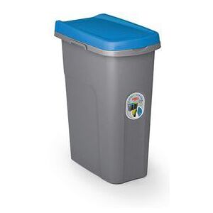 HOME ECOSYS műanyag szemetesek szelektált hulladékgyűjtésre, 25 literes térfogat, kék