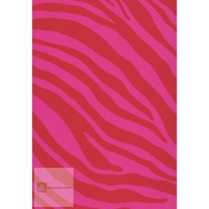 Zebra rózsaszín fólia, bútorfólia, öntapadós tapáta 45 cm