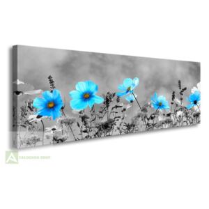 Kék virág 120cm x 40cm