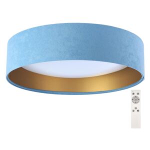 BPS Koncept LED Dimmelhető mennyezeti lámpa SMART GALAXY LED/20W/230V kék/arany + távirányító BS0357