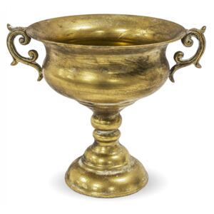 Arany fém váza/kaspó