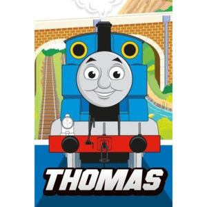 Thomas a gőzmozdony törölköző kéztörlő happy 40x60cm