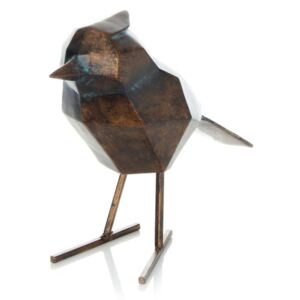Sparrow bronz színű dekoratív szobor - 360 Living