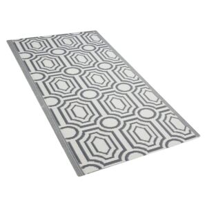 Mismo szürke-fehér kültéri szőnyeg 90 x 180 cm - Monobeli