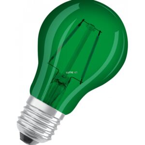 Osram LED Star A Decor 1,6W 7500K E27 filament LED, zöld 2018/19