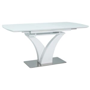 Faro bővíthető étkezőasztal fehér 120-160x80cm