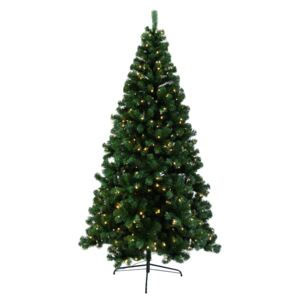 3D karácsonyfa világítással, zöld, 180cm, CHRISTMAS TYP 5