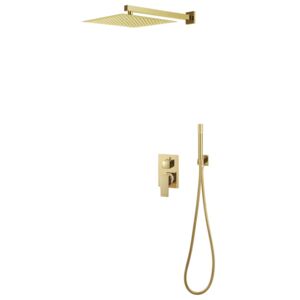 VidaXL aranyszínű rozsdamentes acél zuhanyzórendszer
