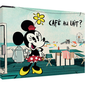 Vászonkép Mickey Shorts - Café Au Lait?, (80 x 60 cm)