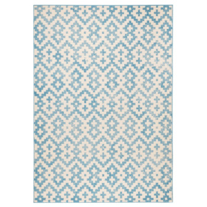Kramla kék-fehér szőnyeg, 160 x 230 cm - Zala Living
