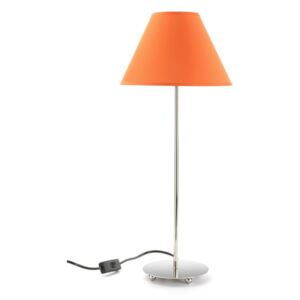 Metalina narancssárga asztali lámpa, ø 25 cm - Versa