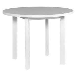 MEBLINE Asztal POLI 2 100x100cm természetes furnér