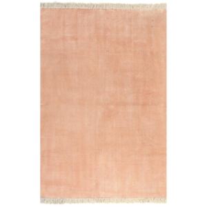 Rózsaszín kilim pamutszőnyeg 120 x 180 cm