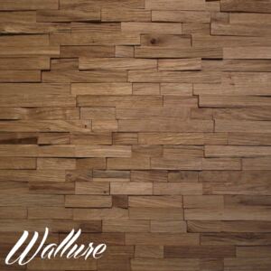 Wallure Wallure Fa panel sávos, tölgy, keskeny, hasított-natúr