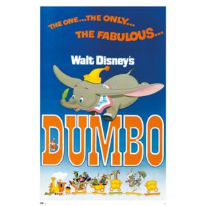 Disney - Dumbo Plakát, (61 x 91,5 cm)