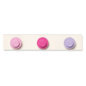 Fali fogas világos rózsaszín, sötét rózsaszín és szürke színekben - LEGO®