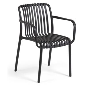 Isabellini fekete kerti szék - La Forma