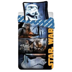 Jerry Fabrics Pamut ágynemű garnitúra, Star Wars Stormtroopers, 140 x 200 cm, 70 x 90 cm